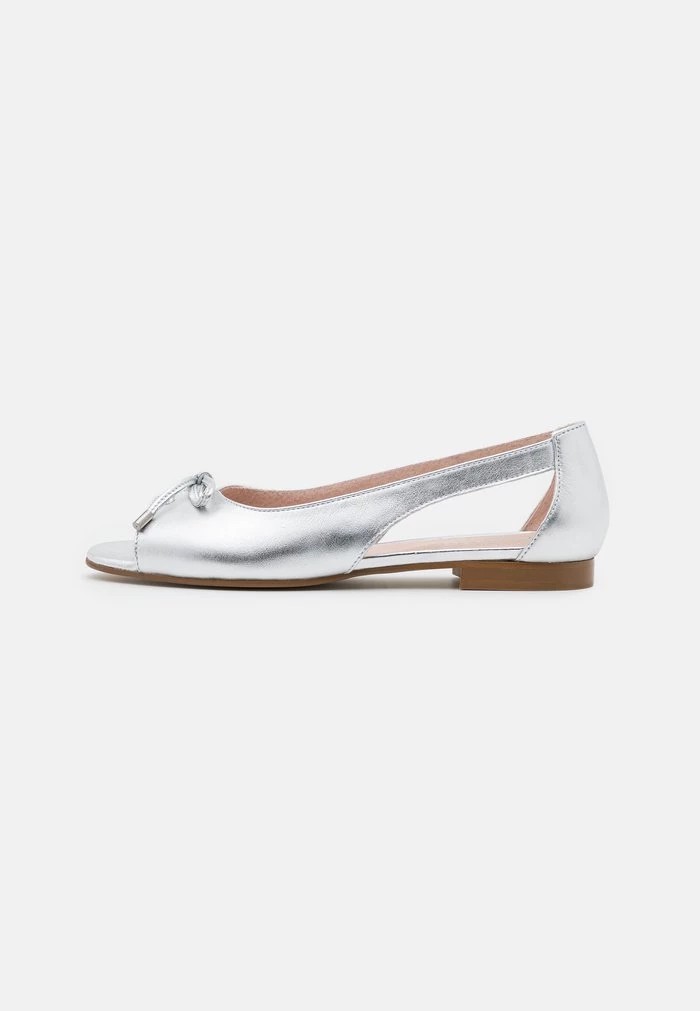 Ballerine ANNA FIELD Anna Field Cuir Argent Femme | DUE-6031594